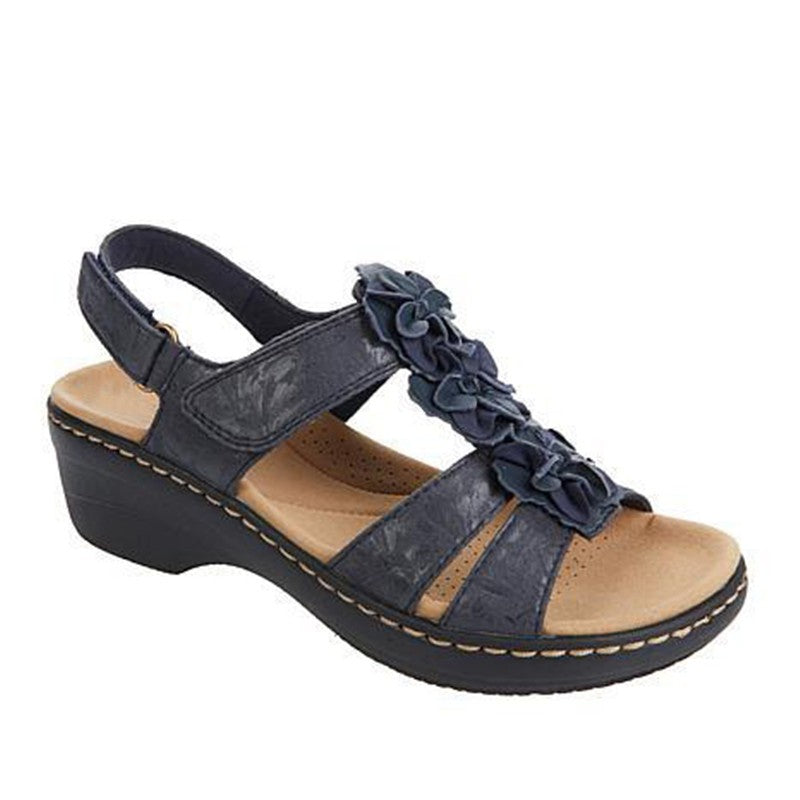 Vrouwen Zomerserie Bloem Platform Sandalen